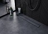 Трап для душа под плитку с комбинированным гидрозатвором Teymi Aina Prime черный 50 см T90009 № 6