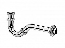 Превью фото Сифон Kludi для биде трубчатый, цвет: хром 1031105-00 № 1