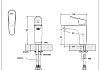 Смеситель на раковину Bravat DROP высокий F14898C-RUS № 2