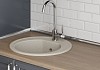 Мойка для кухни Teymi Helmi Smart 42х48, черная матовая в комплекте смеситель для кухни Iva хром F01527 № 9