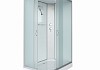 Душевая кабина Niagara Classic 100x80x215 низкий поддон, матовое стекло 430853Q