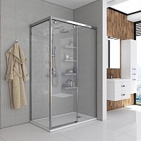 Превью фото Душевой уголок Акватон Ritsa R прямоугольный 80х120 см 1AX002SSXX000 № 1