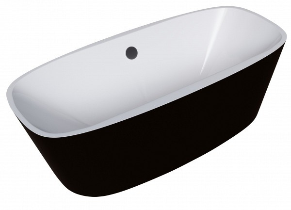 Ванна отдельностоящая GR-2801 Black (75x150x58) GROSSMAN 1 место