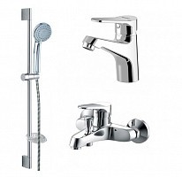 Превью фото Комплект для ванной комнаты Bravat Eco 3 в 1 F00313C № 1