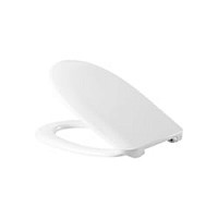 Превью фото Сиденье Cedo Линоза, стальное крепление, дюропласт, белое № 1