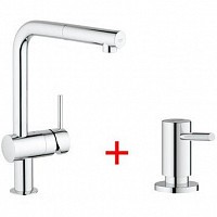 Превью фото Смеситель для кухни Grohe Minta 124111 № 1