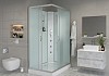 Душевая кабина Niagara Classic 110x80x200 низкий поддон, матовое стекло 431853QBKG № 3