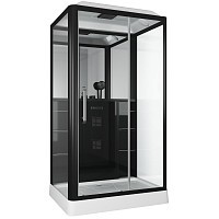 Превью фото Душевая кабина Grossman GR-227 R 120x90 см черная № 1