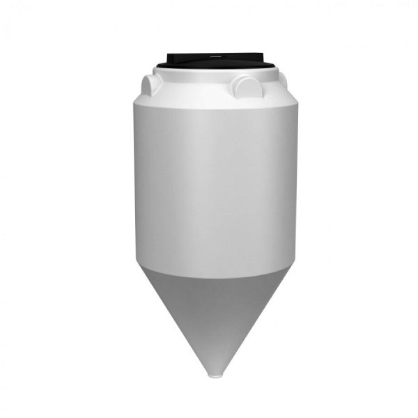 Емкость ЭкоПром ФМ 120 с крышкой с дыхательным клапаном белый 108.0120.001.0