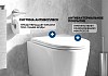 Комплект инсталляция Teymi Rapid SL с кнопкой GROHE золото глянец + унитаз ТОРНАДО Lori Media Vortex F17909 № 7