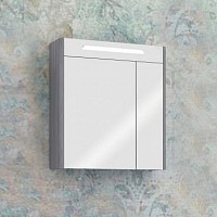 Превью фото Зеркальный шкаф Акватон Сильва 60 дуб фьорд 1A216202SIW60 № 1