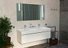 Комплект мебели для ванной Velvex Pulsus 140 подвесная, белая  № 2