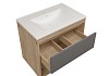 Фасад для тумбы в ванную 70 см Teymi Vitra цвет графит T60411 T60411 № 3