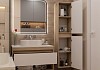 Тумба подвесная для ванной 85 см Teymi Ritta корпус дуб фасад белый T60531 T60531 № 3