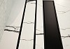 Трап для душа под плитку с сухим затвором вертикальный выпуск Teymi Aina 10х50 черный T90356 № 9