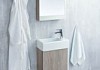 Комплект мебели для ванной Акватон Эмма белый/Дуб Навара