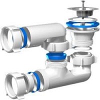 Превью фото Сифон для душевого поддон Ani Plast E210 № 1