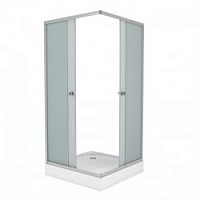 Превью фото Душевой уголок Niagara NG- 009-14Q 900х900х1950 низкий поддон матовое № 1